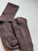 Espresso Grip Sock