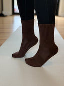 Espresso Grip Sock