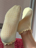 Ruffle “Flow” Grip Sock
